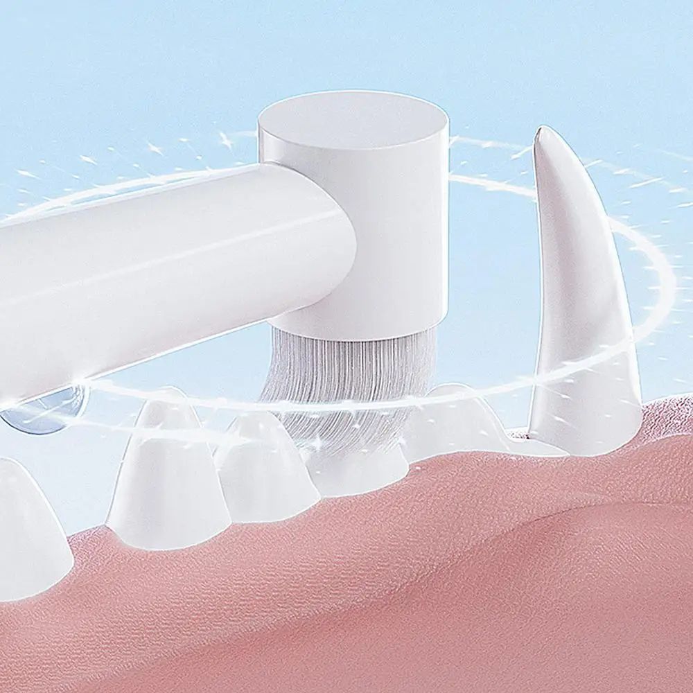 KFX-0918205 Cat and Small Dog Toothbrush with Soft Bristles and Anti-Slip Handle for Gentle Oral Care