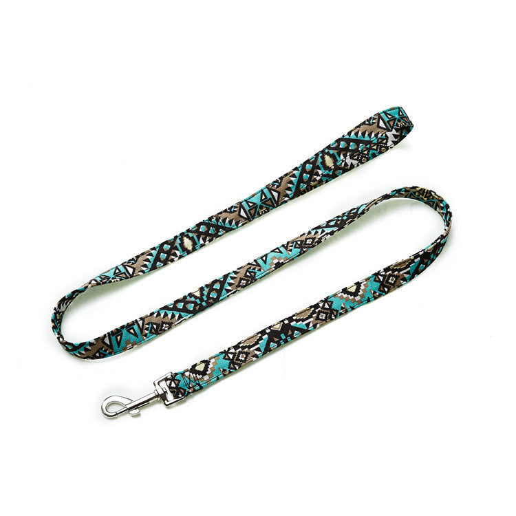 KFX-0922301 Ethnic Bohemian Traction Belt with Colorful Design