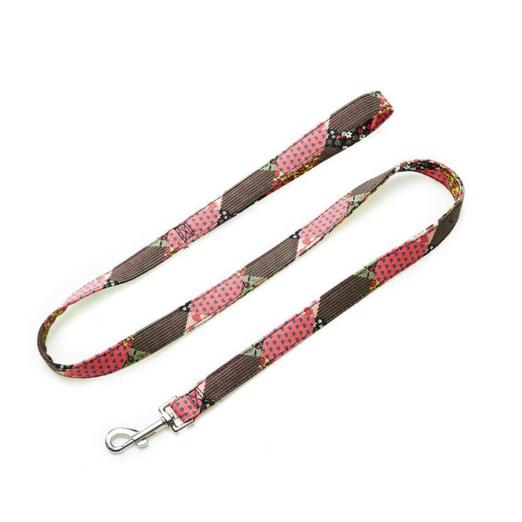 KFX-0922301 Ethnic Bohemian Traction Belt with Colorful Design
