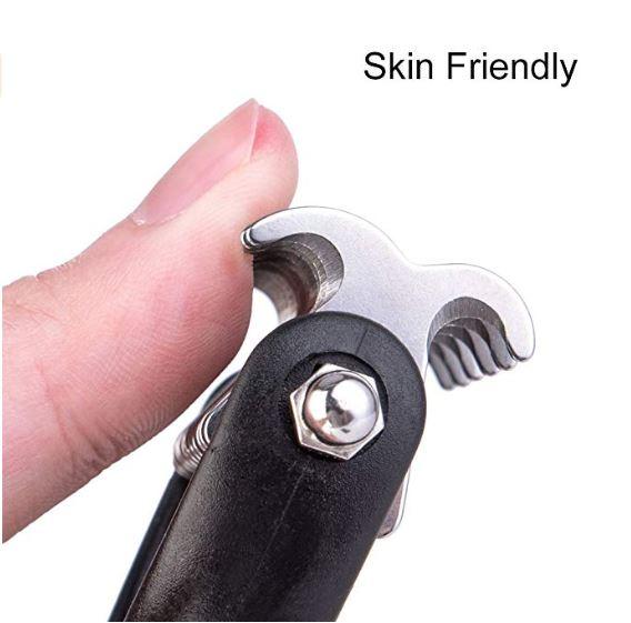 KFX-0924093 All-in-One Pet Dematting Comb with Stainless Steel Teeth and Double-Sided Design for Effective Grooming