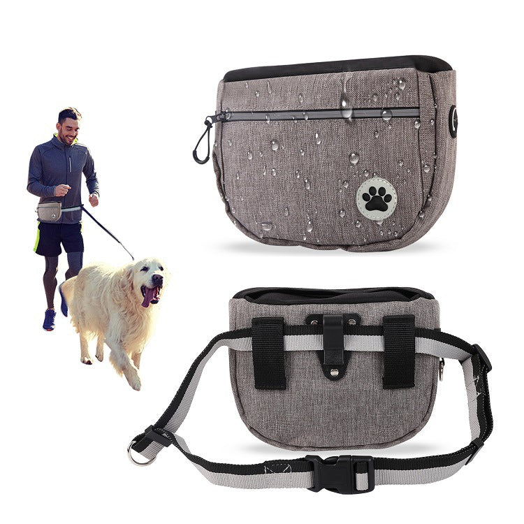 KFX-0924733 All-Purpose Outdoor Dog Training Waist Bag with Snack Compartment and Accessories