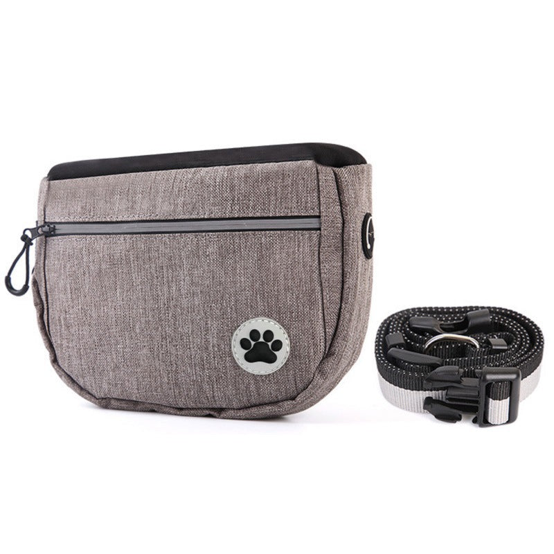 KFX-0924733 All-Purpose Outdoor Dog Training Waist Bag with Snack Compartment and Accessories
