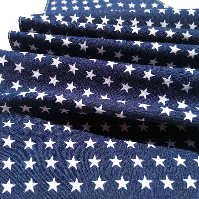 KFX-0925885 American Flag Pet Triangle Scarf for Dogs - Cotton Material, Casual Style