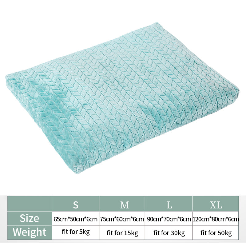 KFX-0928317 Removable and Washable Dog Kennel Mat, Bite Resistant Sleeping Pad Available in Multiple Sizes