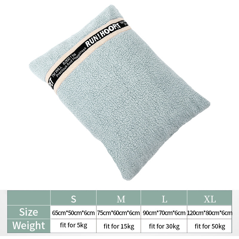 KFX-0928317 Removable and Washable Dog Kennel Mat, Bite Resistant Sleeping Pad Available in Multiple Sizes