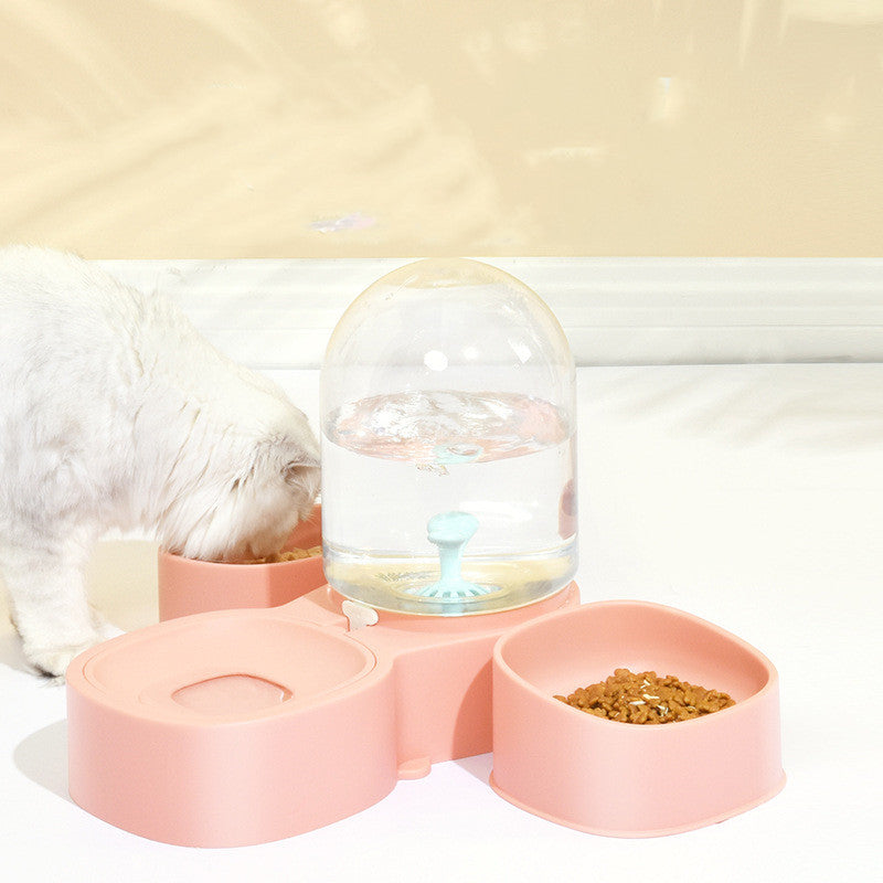 KFX-0928445 Automatic Pet Water Fountain for Dogs and Cats - Transparent Storage Tank with Filter