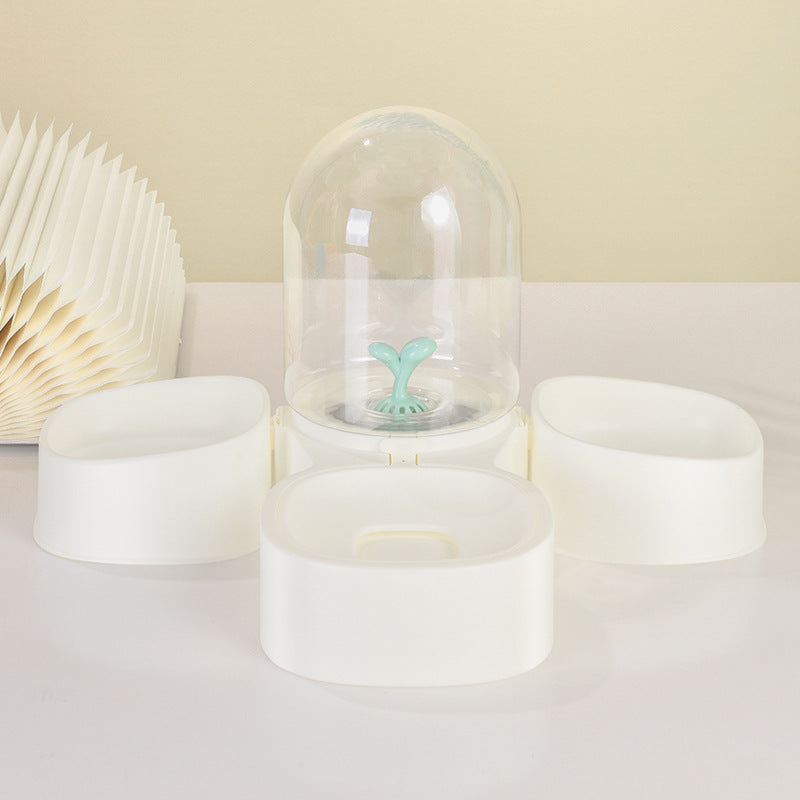 KFX-0928445 Automatic Pet Water Fountain for Dogs and Cats - Transparent Storage Tank with Filter