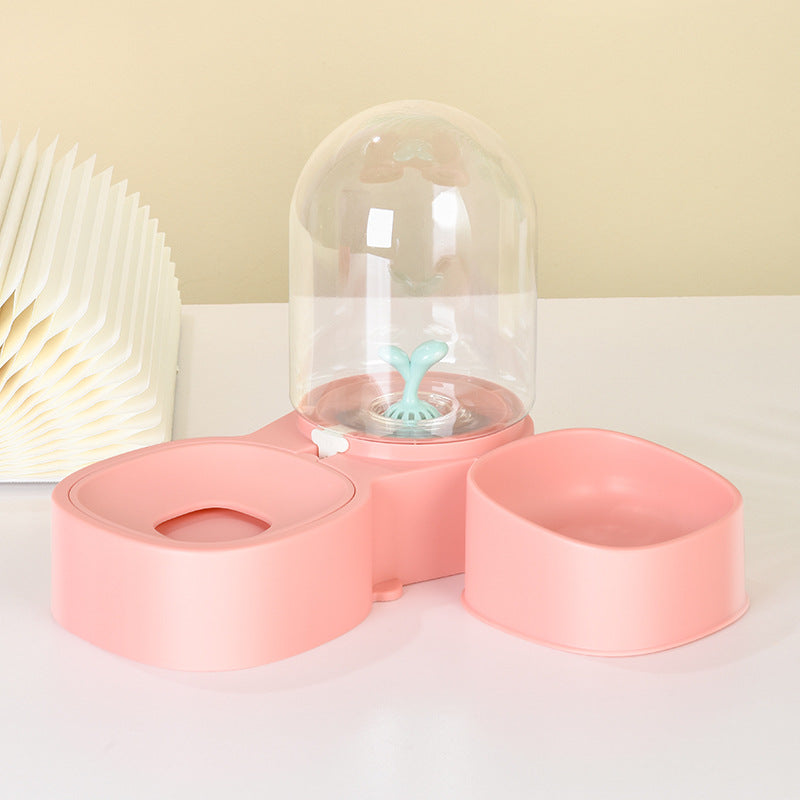 KFX-0928445 Automatic Pet Water Fountain for Dogs and Cats - Transparent Storage Tank with Filter