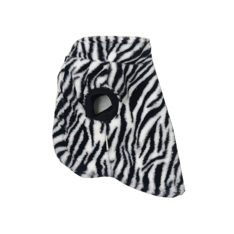 KFX-0928829 Leopard Print Plush Vest for Comfortable Autumn and Winter Wear