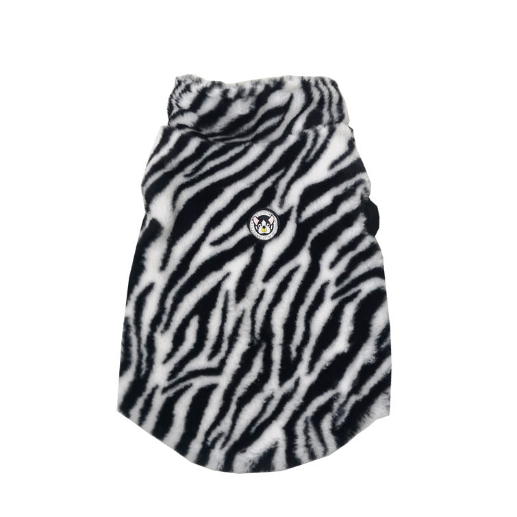 KFX-0928829 Leopard Print Plush Vest for Comfortable Autumn and Winter Wear