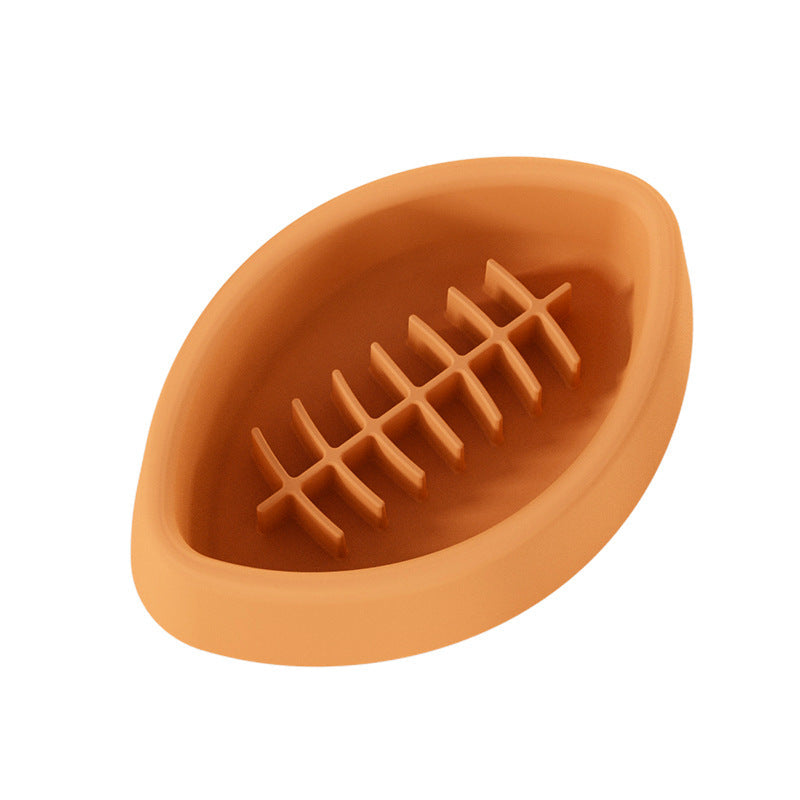 KFX-0934205 Silicone Anti-Choke Slow Feeding Bowl with Suction Cup for Pets
