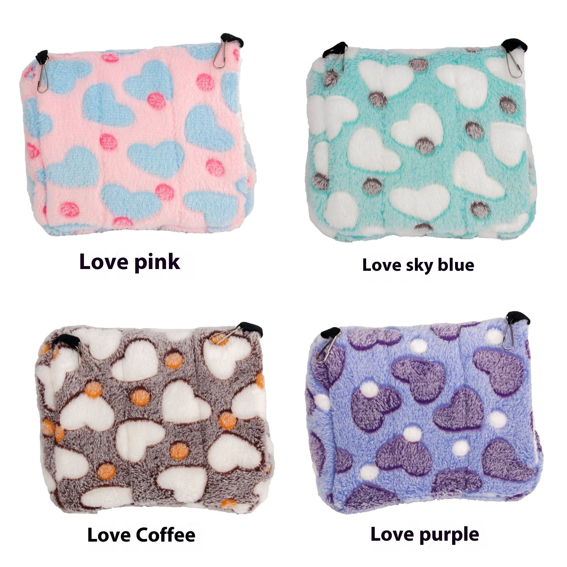 KFX-0935869 Cozy Cotton Pet Nest for Hamsters, Parrots, and Small Animals - Multiple Sizes Available