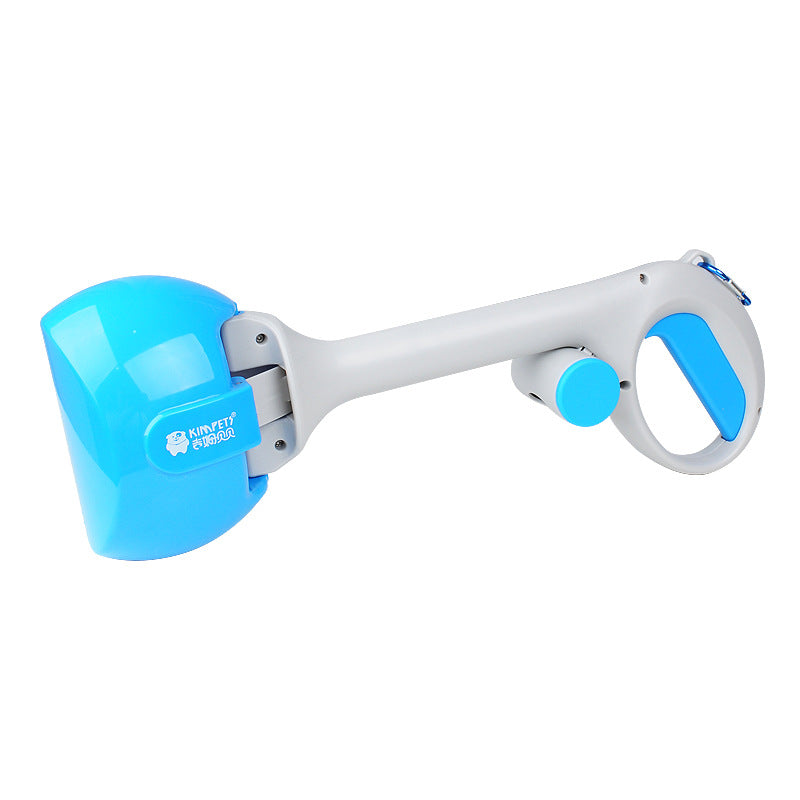 KFX-0937789 Automatic Portable Dog Pooper Scooper with Plastic Bag for Easy Cleanup
