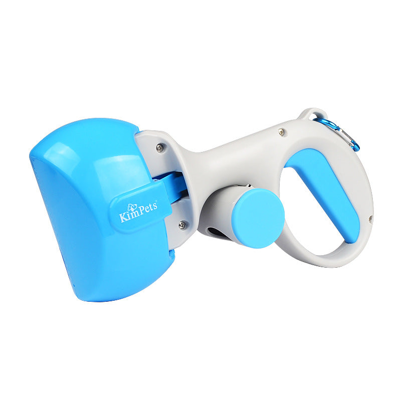 KFX-0937789 Automatic Portable Dog Pooper Scooper with Plastic Bag for Easy Cleanup