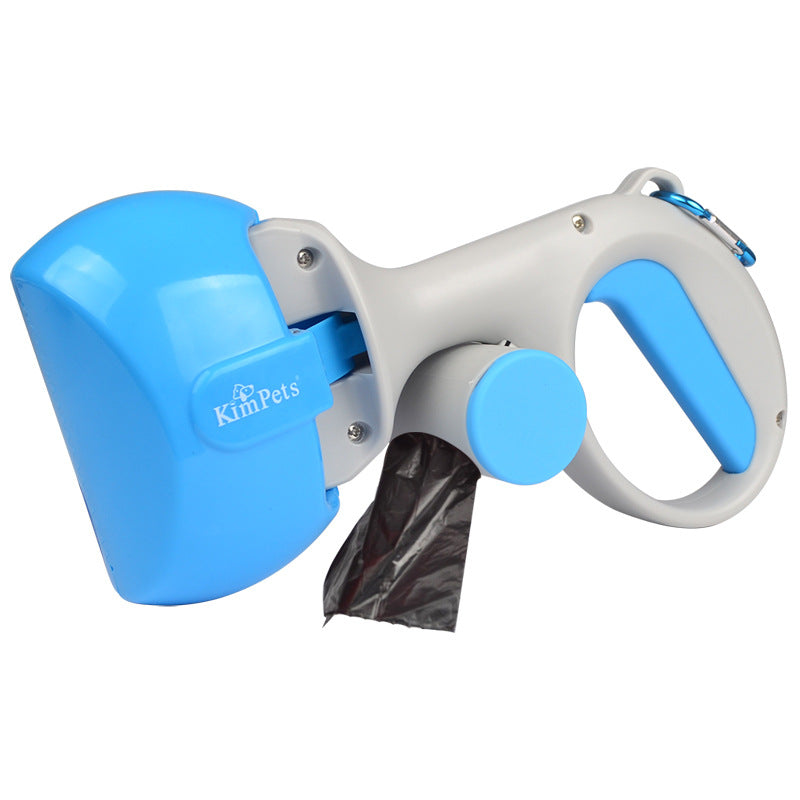 KFX-0937789 Automatic Portable Dog Pooper Scooper with Plastic Bag for Easy Cleanup