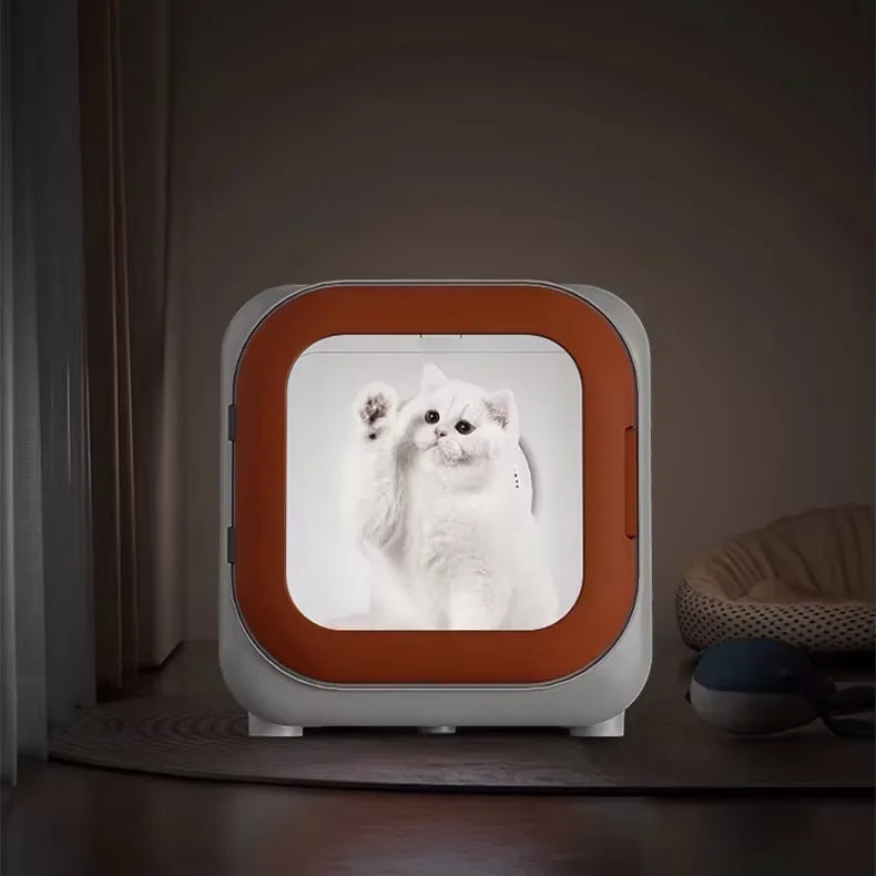 KFX-093907 Eco-Friendly Electric Pet Hair Dryer Box for Dogs and Cats - 7kg ABS Material, Modern Design