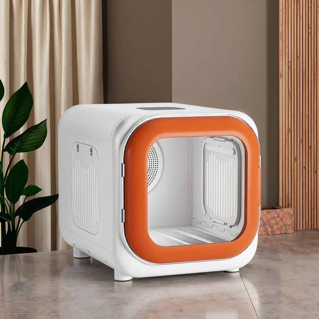 KFX-093907 Eco-Friendly Electric Pet Hair Dryer Box for Dogs and Cats - 7kg ABS Material, Modern Design