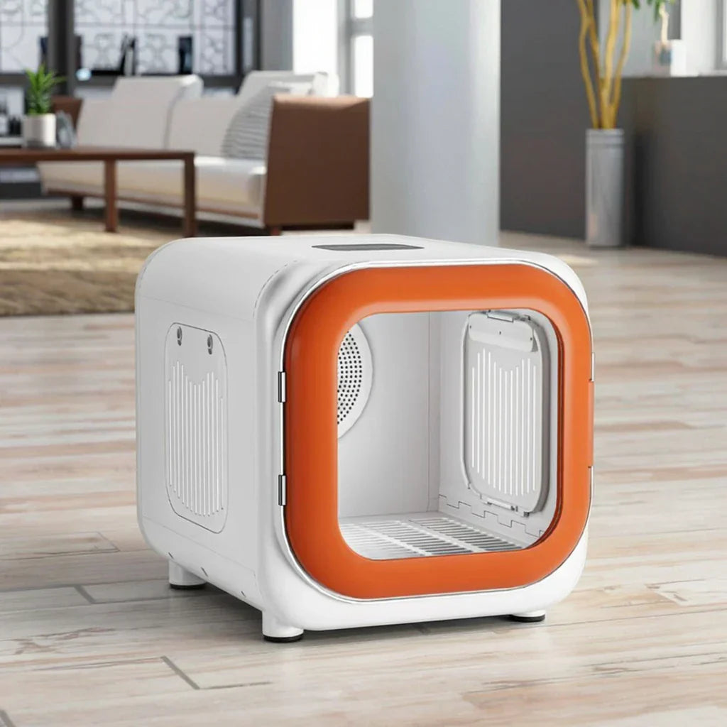 KFX-093907 Eco-Friendly Electric Pet Hair Dryer Box for Dogs and Cats - 7kg ABS Material, Modern Design