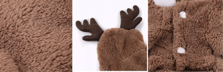 KFX-0944189 Santa Outfit for Pets - Comfortable Cotton Clothes for Christmas Celebrations