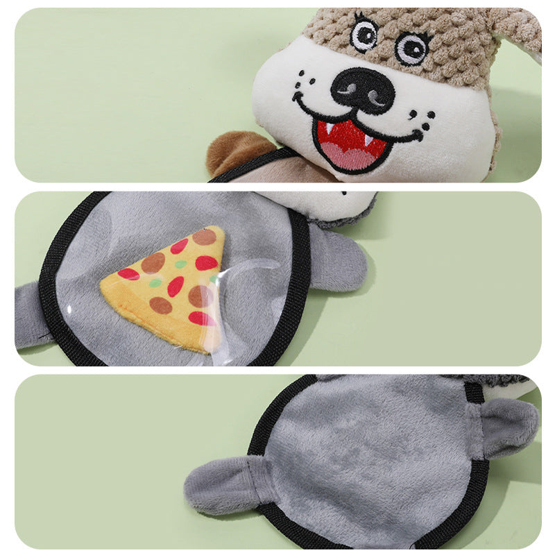 KFX-0947133 Interactive Plush Talking Mouse Toy for Dogs - Ideal for Teddy and Golden Retrievers