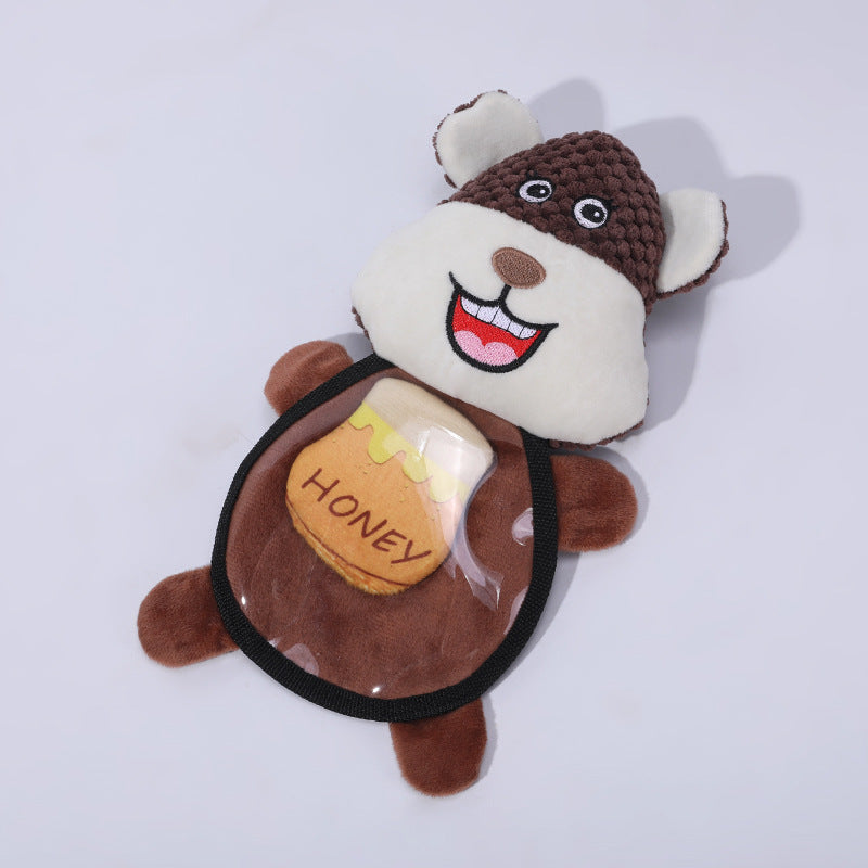 KFX-0947133 Interactive Plush Talking Mouse Toy for Dogs - Ideal for Teddy and Golden Retrievers