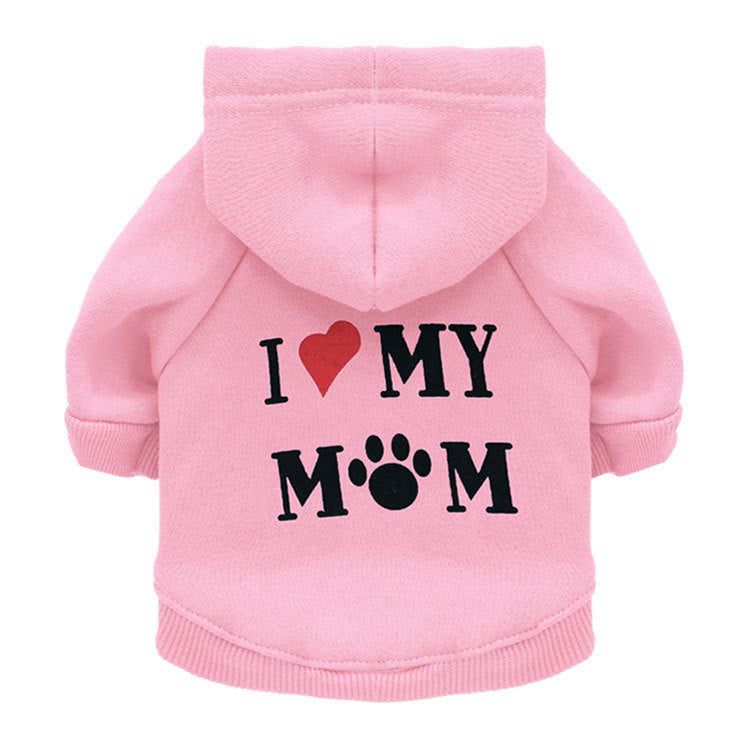 KFX-0950589 Fleece Printed Dog Clothes for Small to Extra Large Breeds