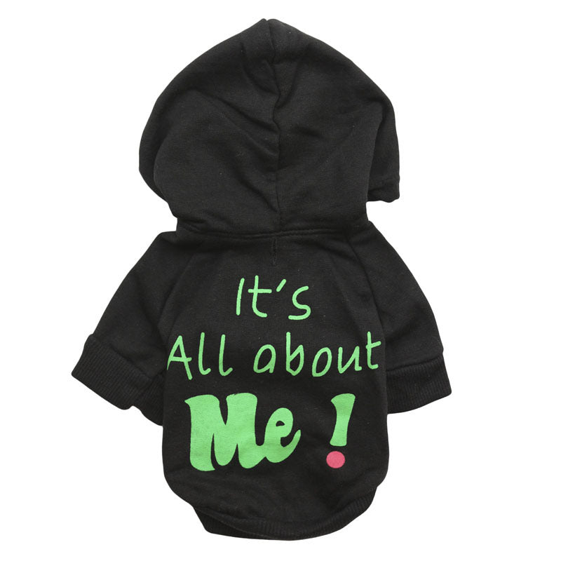 KFX-0950589 Fleece Printed Dog Clothes for Small to Extra Large Breeds