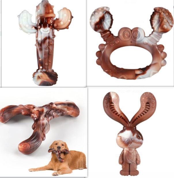 KFX-0953917 Durable Nylon Dog Chewing Toy in Various Beef Flavors