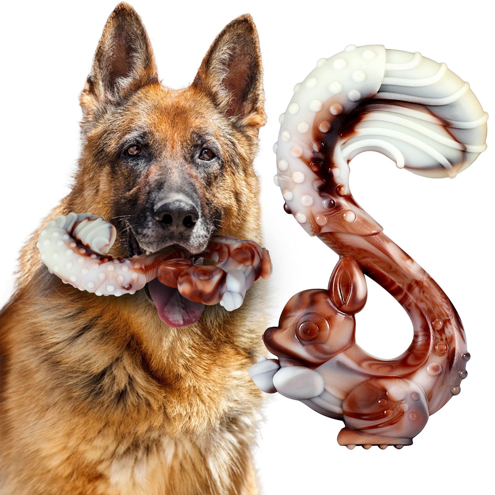KFX-0953917 Durable Nylon Dog Chewing Toy in Various Beef Flavors