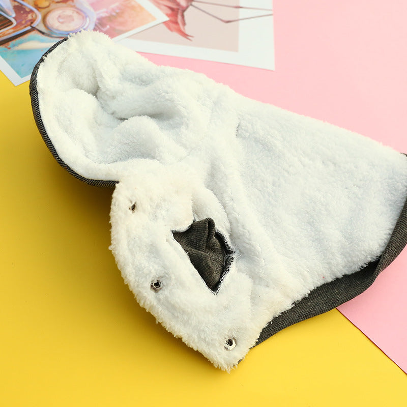 KFX-0955837 Thick Winter Cotton Vest for Puppies - Cozy and Warm Pet Apparel