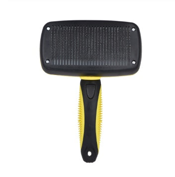 KFX-0956861 Self-Cleaning Telescopic Pet Comb for Dogs and Cats - Stainless Steel Needle Hair Removal Tool