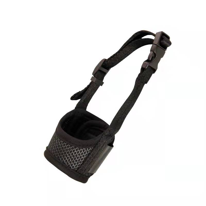 KFX-0957117 Adjustable Pet Muzzle for Dogs - Anti-Biting, Anti-Barking, and Eating Protection in Various Sizes and Colors