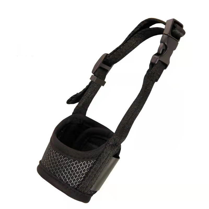 KFX-0957117 Adjustable Pet Muzzle for Dogs - Anti-Biting, Anti-Barking, and Eating Protection in Various Sizes and Colors