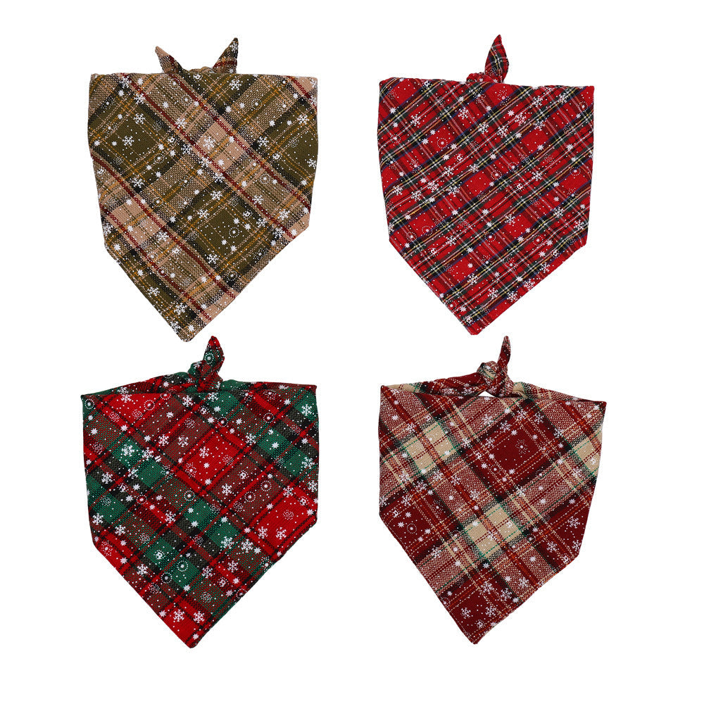 KFX-0958653 Pet Drool Towel - Cotton-Polyester Blend, 65x45cm, All Season Use