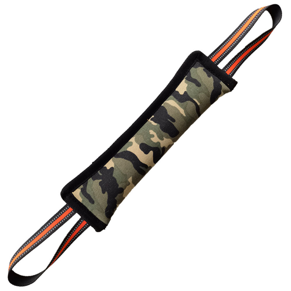 KFX-0959677 Durable Camouflage Cloth Dog Training Stick for Bite Resistance