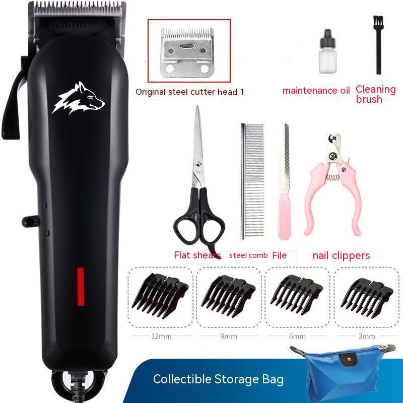 KFX-0962621 Electric Pet Shaver Clipper Tool with Precision Blade and Full Grooming Set