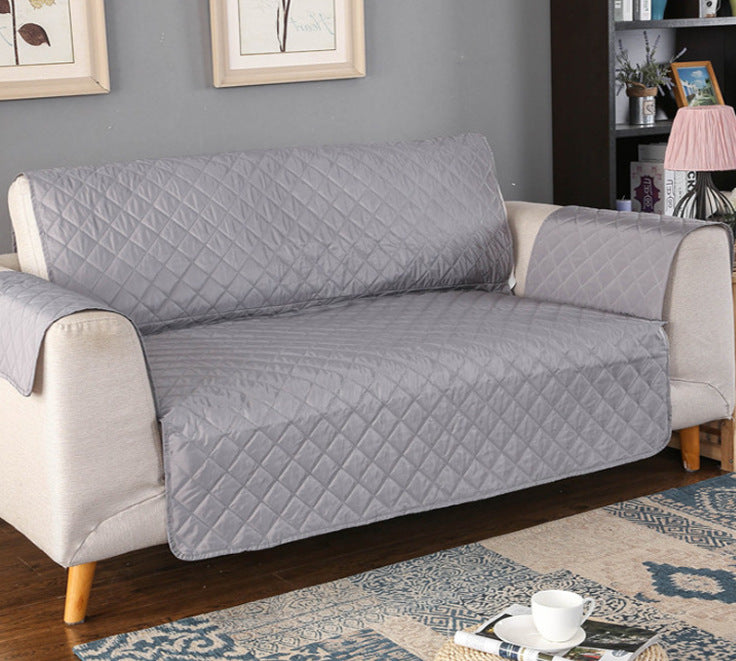 KFX-0962877 Reversible Waterproof Sofa Slipcover Protector for Pets, Spills, and Stains