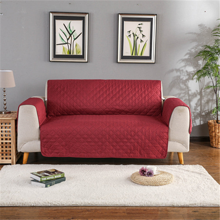 KFX-0962877 Reversible Waterproof Sofa Slipcover Protector for Pets, Spills, and Stains
