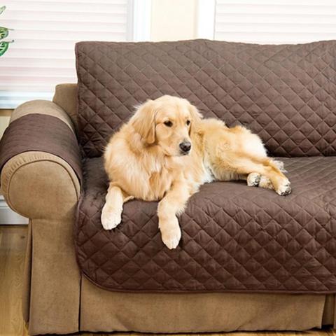 KFX-0962877 Reversible Waterproof Sofa Slipcover Protector for Pets, Spills, and Stains