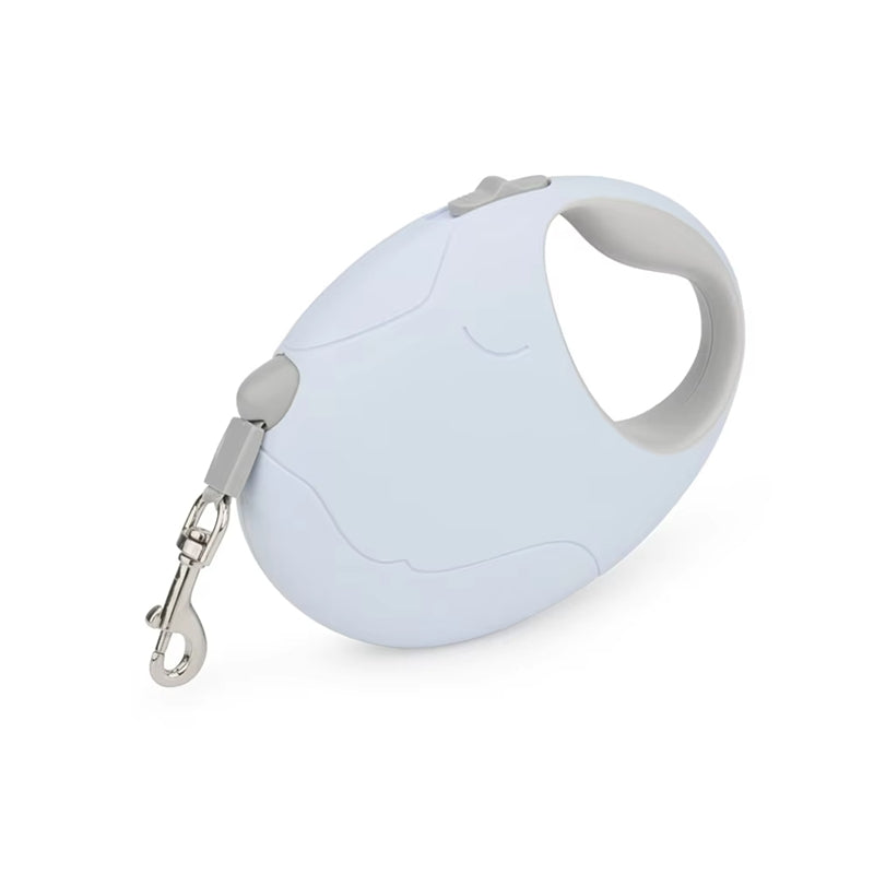 KFX-0966589 Retractable Dog Leash for Small to Medium Pets, Nylon Rope, Comfortable Grip, Extends Up to 16.4 Feet