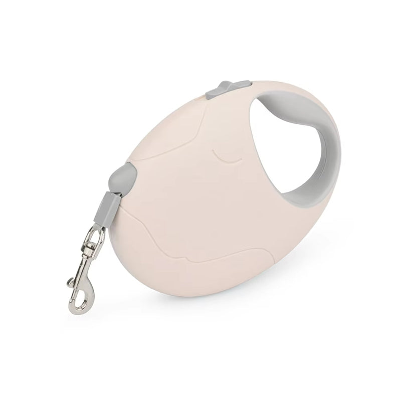 KFX-0966589 Retractable Dog Leash for Small to Medium Pets, Nylon Rope, Comfortable Grip, Extends Up to 16.4 Feet
