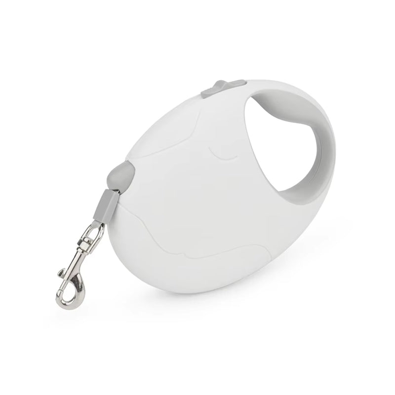 KFX-0966589 Retractable Dog Leash for Small to Medium Pets, Nylon Rope, Comfortable Grip, Extends Up to 16.4 Feet
