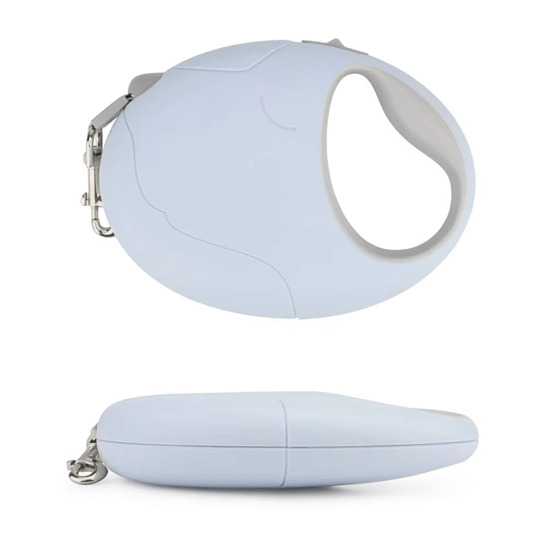 KFX-0966589 Retractable Dog Leash for Small to Medium Pets, Nylon Rope, Comfortable Grip, Extends Up to 16.4 Feet