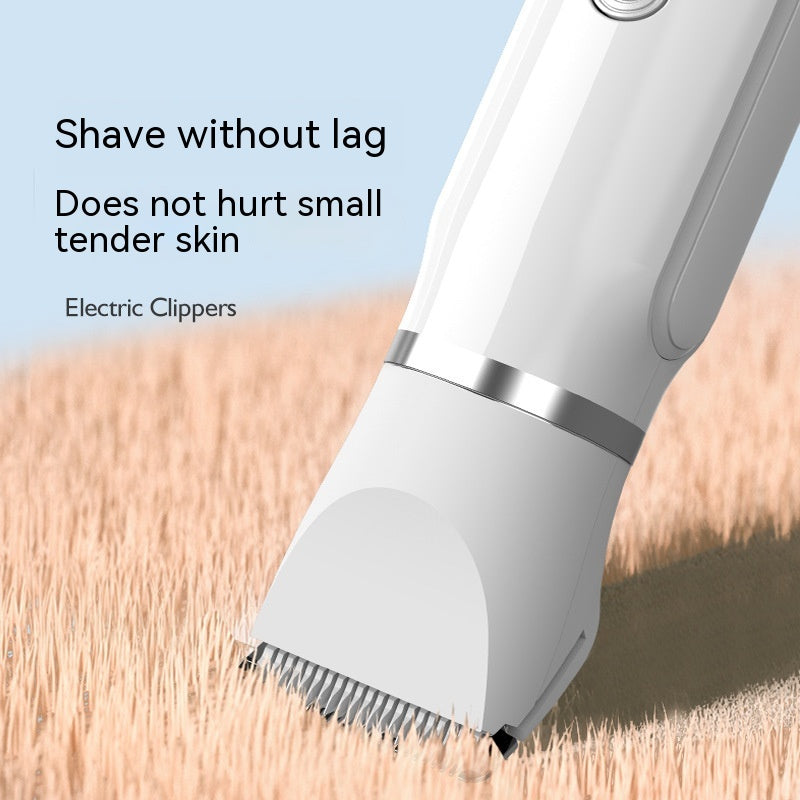 KFX-0970557 4 In 1 Electric Pet Shaver with USB Charging and 4 Attachments for Grooming