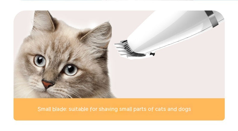KFX-0970557 4 In 1 Electric Pet Shaver with USB Charging and 4 Attachments for Grooming