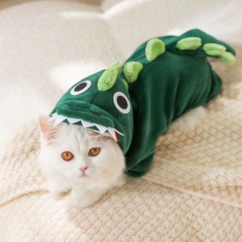 KFX-0971197 Casual Anti-Lint Winter Clothing for Cats - Polyester Pet Apparel