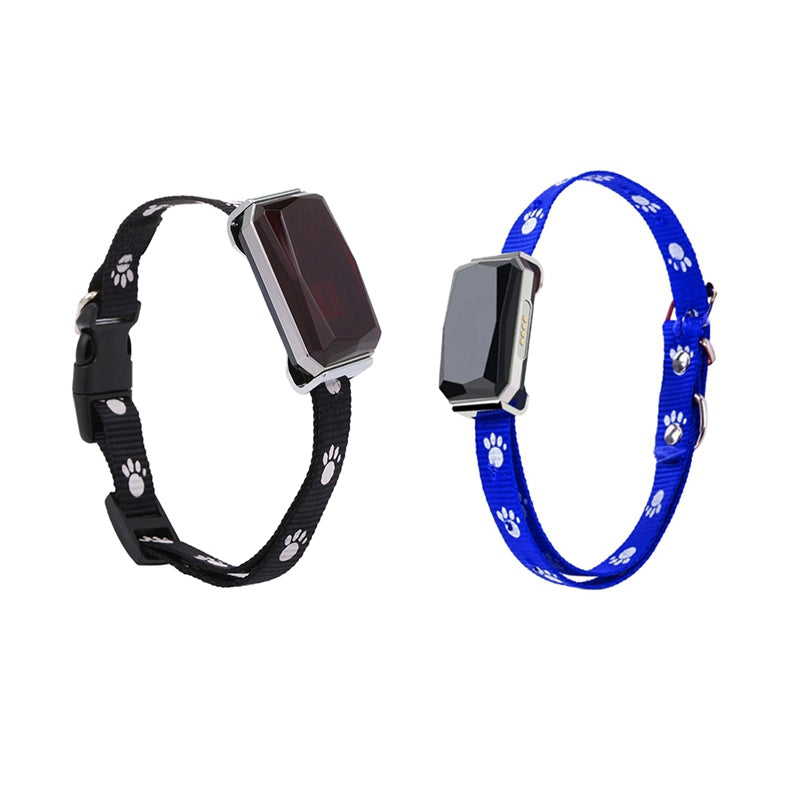 KFX-0974525 GPS Pet Tracking Collar with LED Display and Multi-Positioning Features for Dogs