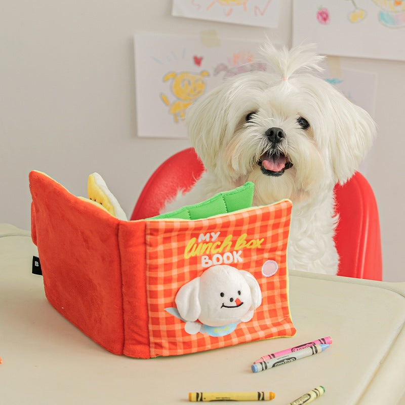 KFX-0976317 Cute Sniffing Plush Food Toy for Interactive Play - 15cm, Red or Green