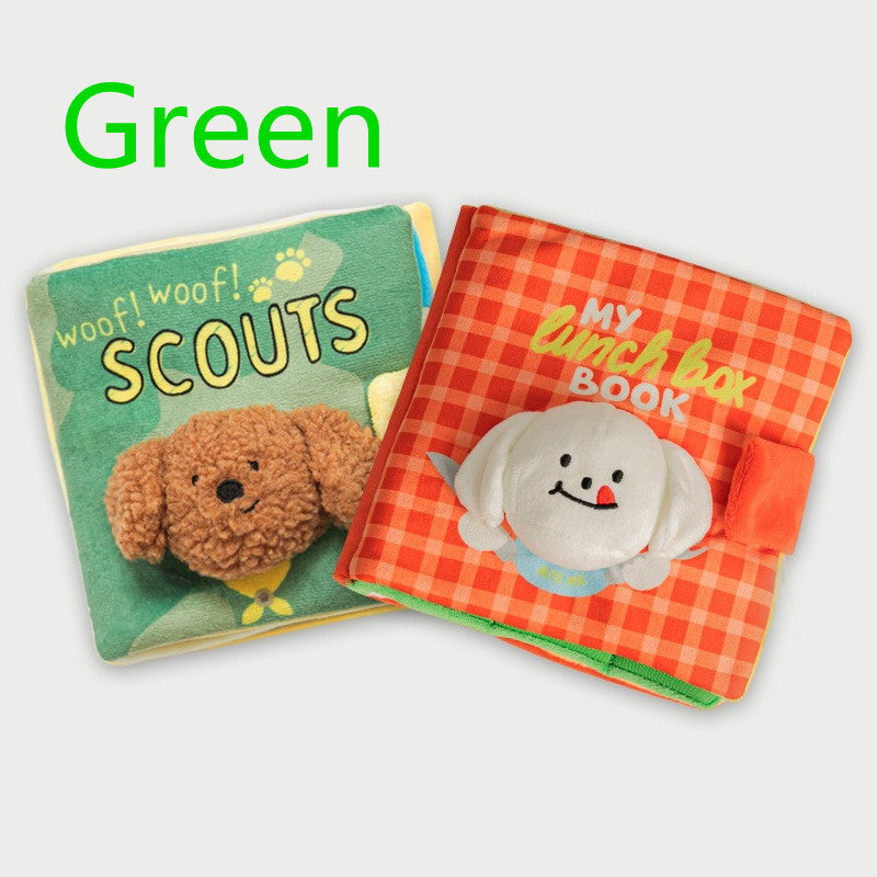 KFX-0976317 Cute Sniffing Plush Food Toy for Interactive Play - 15cm, Red or Green