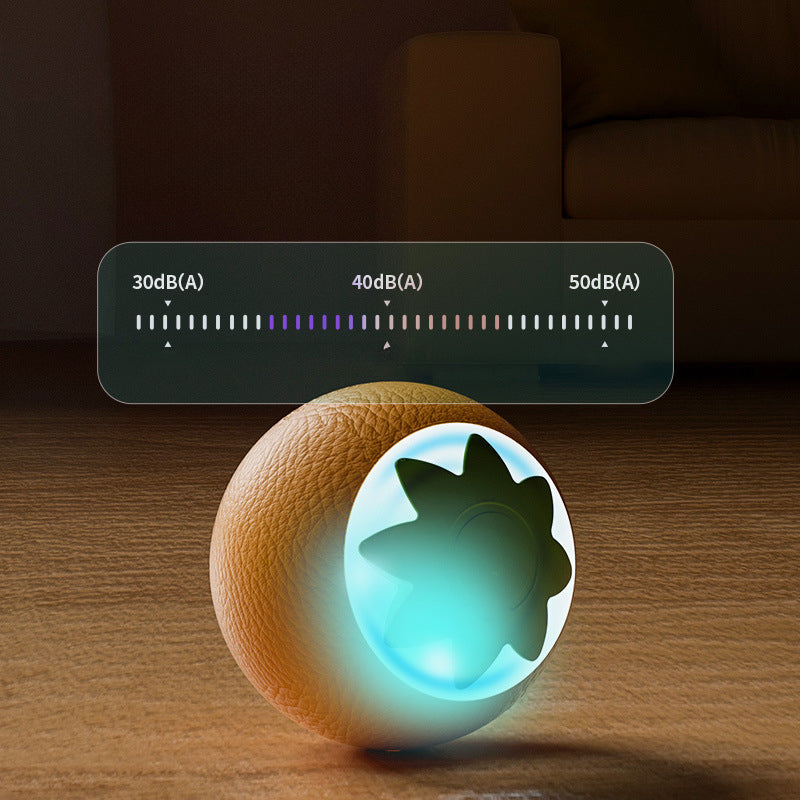 KFX-0979773 Electric Teaser Ball for Dogs and Cats - Automatic Interactive Toy for Indoor Play and Dental Care